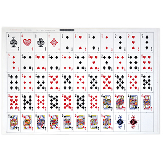 uncut sheet playing cards