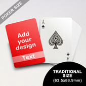 Classic Personalized Photo Playing Cards (63.5 x 88.9mm)