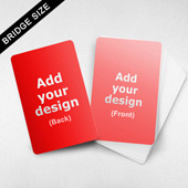 Custom Bridge Size Cards