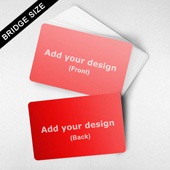 Blank Card in Bridge Size – Landscape