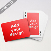 Classic Custom Front and Landscape Back Playing Cards