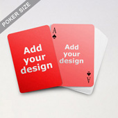 Simple Custom Front and Back Playing Cards