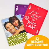 52 Reasons Love Card Deck - Custom Back