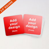 Custom Square 2.5 inch Game Cards