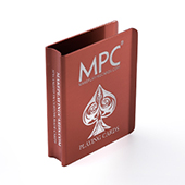 Custom Red Aluminum Card Clip