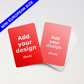 Custom Mini European Game Cards 44mm X 67mm