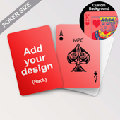 Custom Double-Sided Playing Cards (Standard Face)