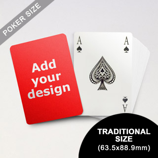 Bridge Style Selection - Custom Poker (63.5 x 88.9mm)