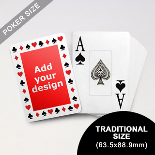 Timeless Frame - Custom Poker With Jumbo Index (63.5 x 88.9mm)