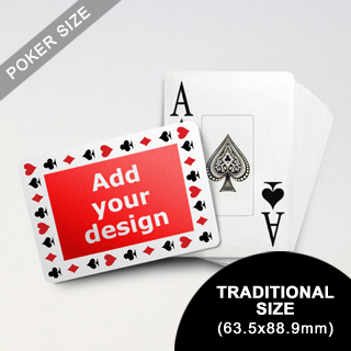 Timeless Frame - Custom Poker With Jumbo Index (Landscape) (63.5 x 88.9mm)