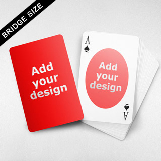 Bridge Size Playing Cards – Oval Back