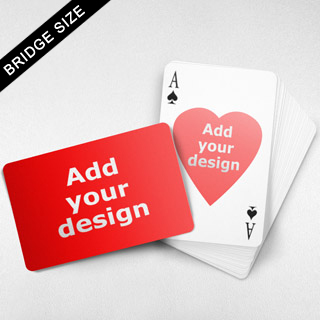 Bridge Size Playing Cards – Heart Back