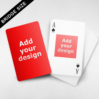 Bridge Size Playing Cards – Square Back