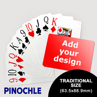 Pinochle Fun - Classic Choice with Jumbo Index (Landscape) (63.5 x 88.9mm)