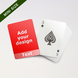 Mini Card Series – Custom Front with Transparent Bottom Banner