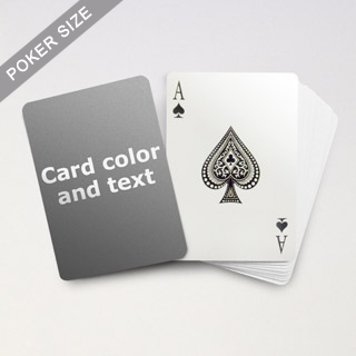 Classic Choice - Poker With Custom Message