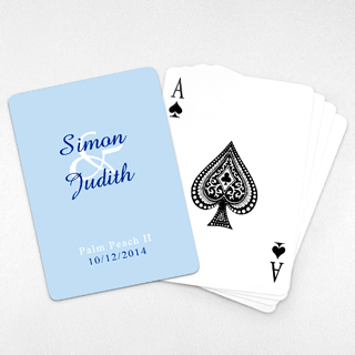 Wedding Invitation - Classic Playing Cards