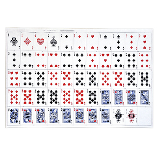 Uncut Sheet Playing Cards - Poker Size