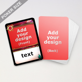 Custom Token Game Cards (Red)