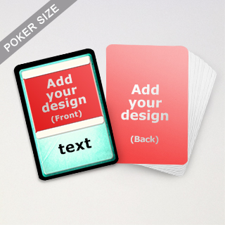 Standard Trading Card Templates (Aqua Blue)