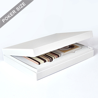 White Double Deck Display Box