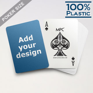 Custom Plastic Poker Cards by MPC