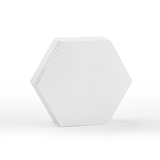 48 Medium Blank Hex Cards (2.6