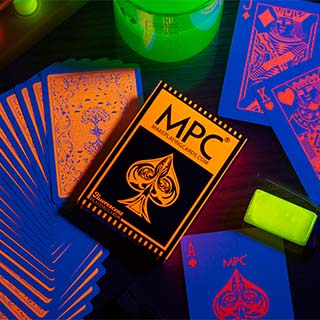 Fluorescent Pumpkin Ed. Playing Cards