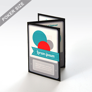 Custom Instruction Booklet (poker size-6 sides)