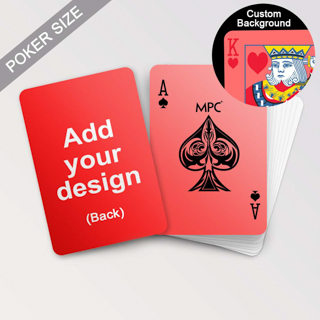 Custom Double-Sided Playing Cards (Standard Face With White)